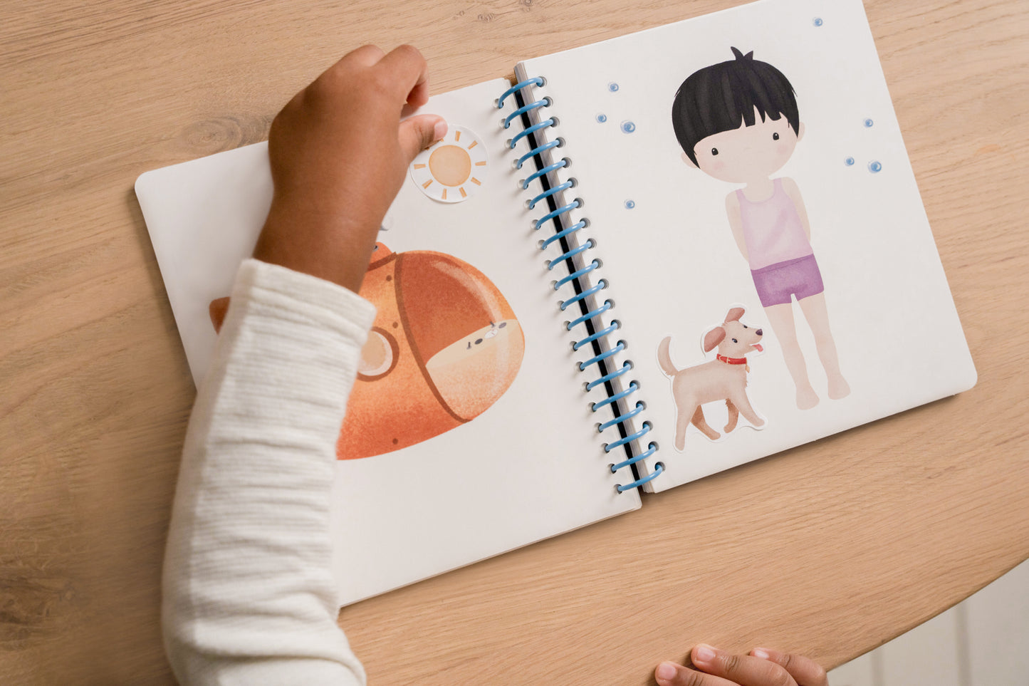 Anziehbuch Jim & Friends