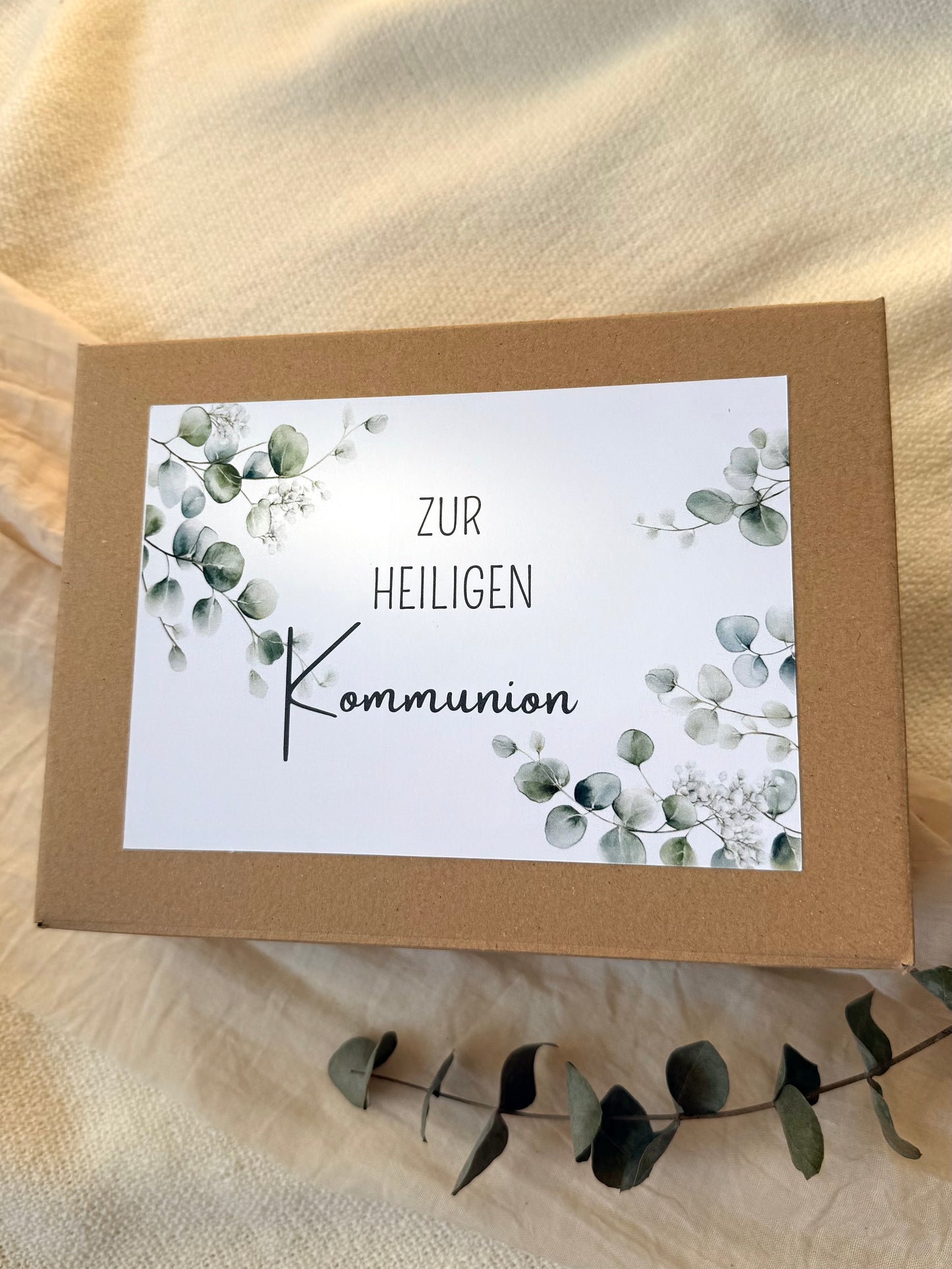 Geschenkbox für Kommunion/ Firmung