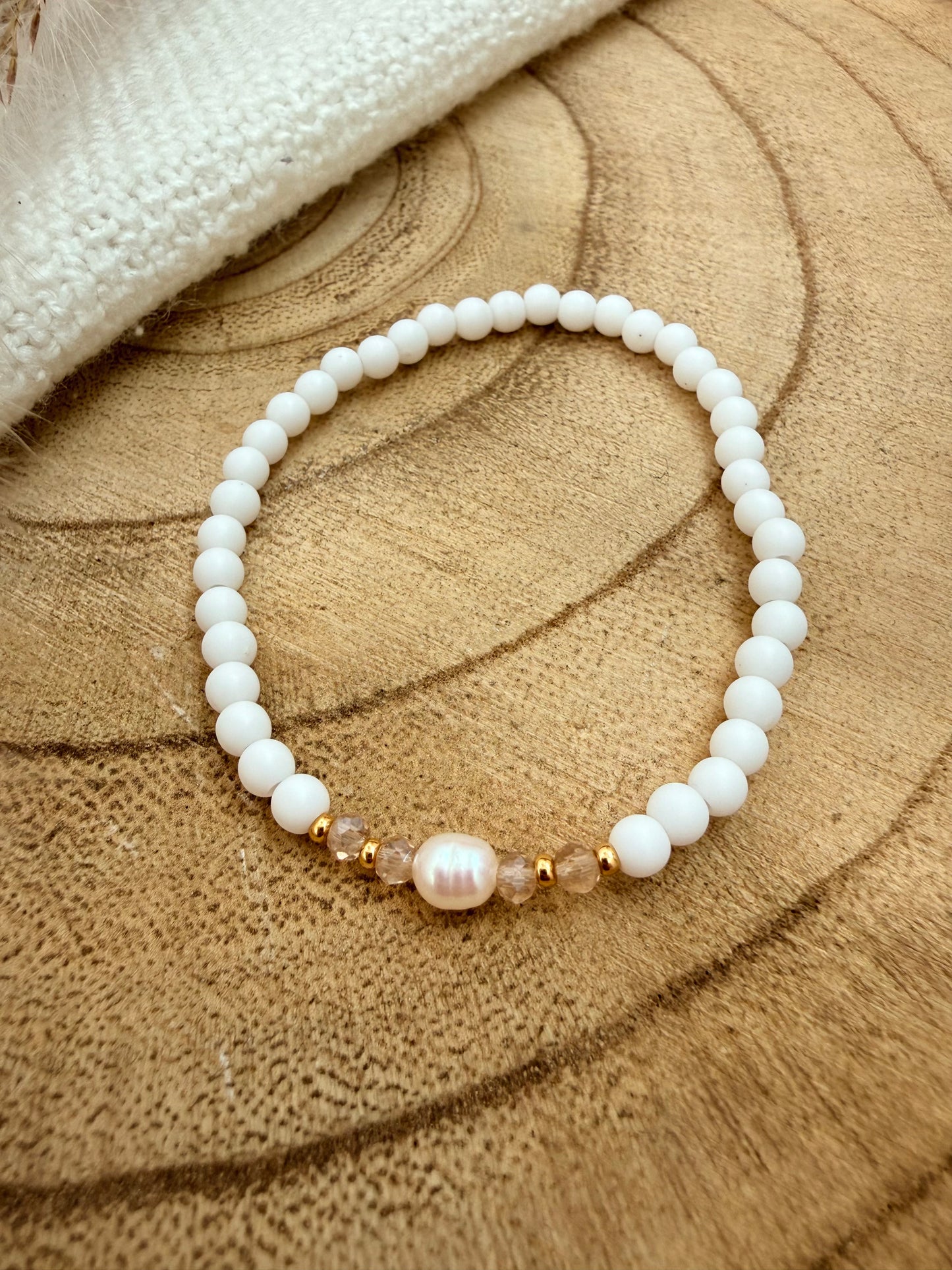 Süßwasserperlen Armband