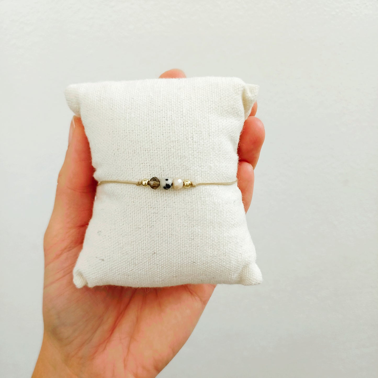 Armband "Leo" Beige