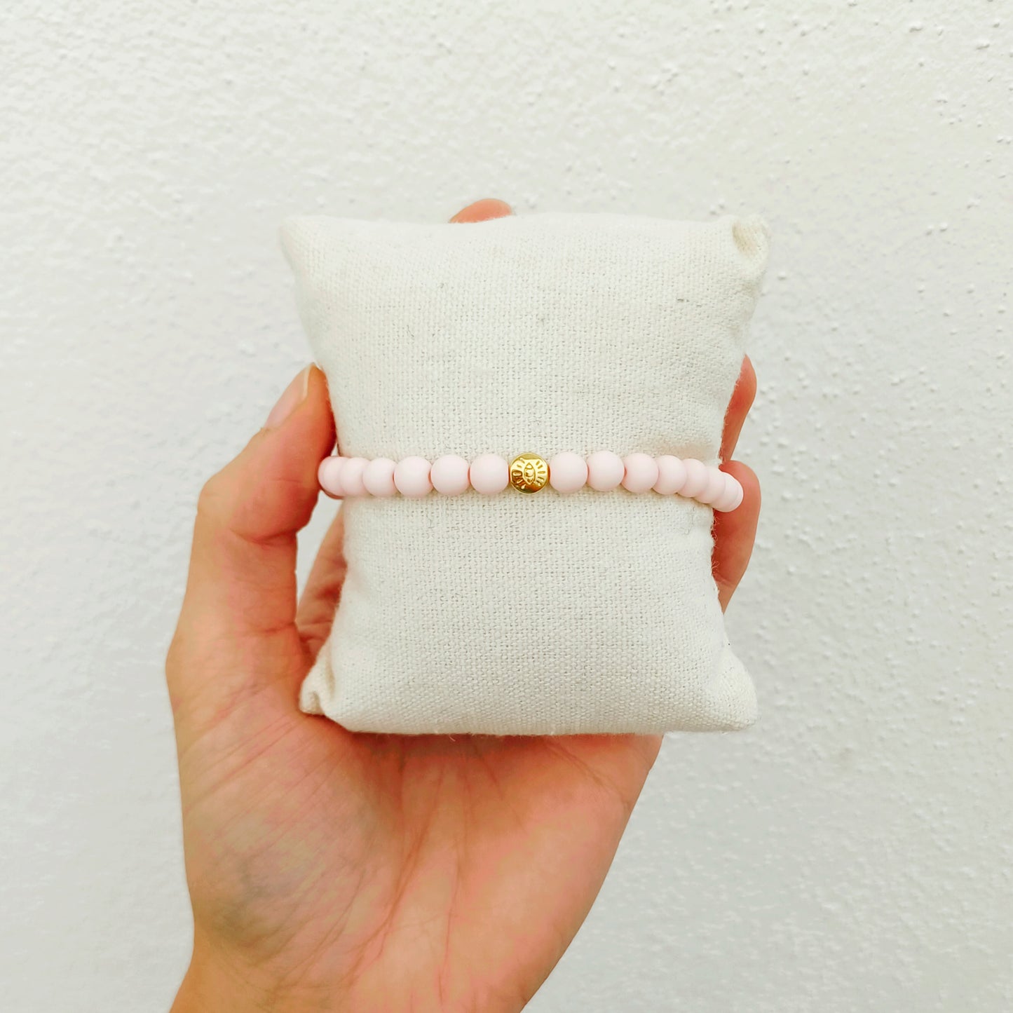 Perlenarmband "Auge"