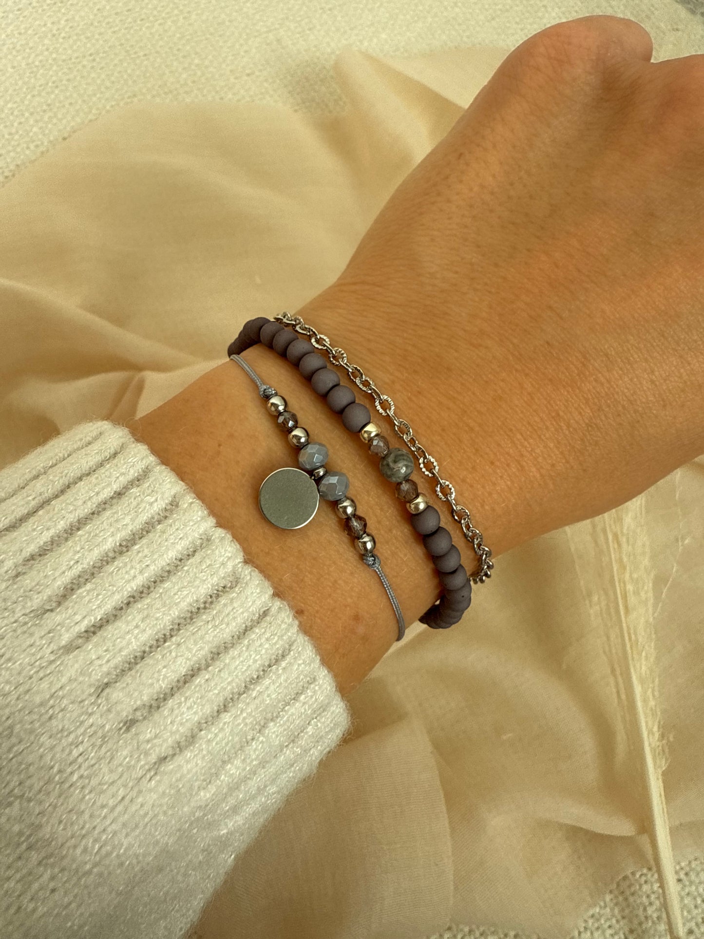 Perlenarmband "Dolomit"