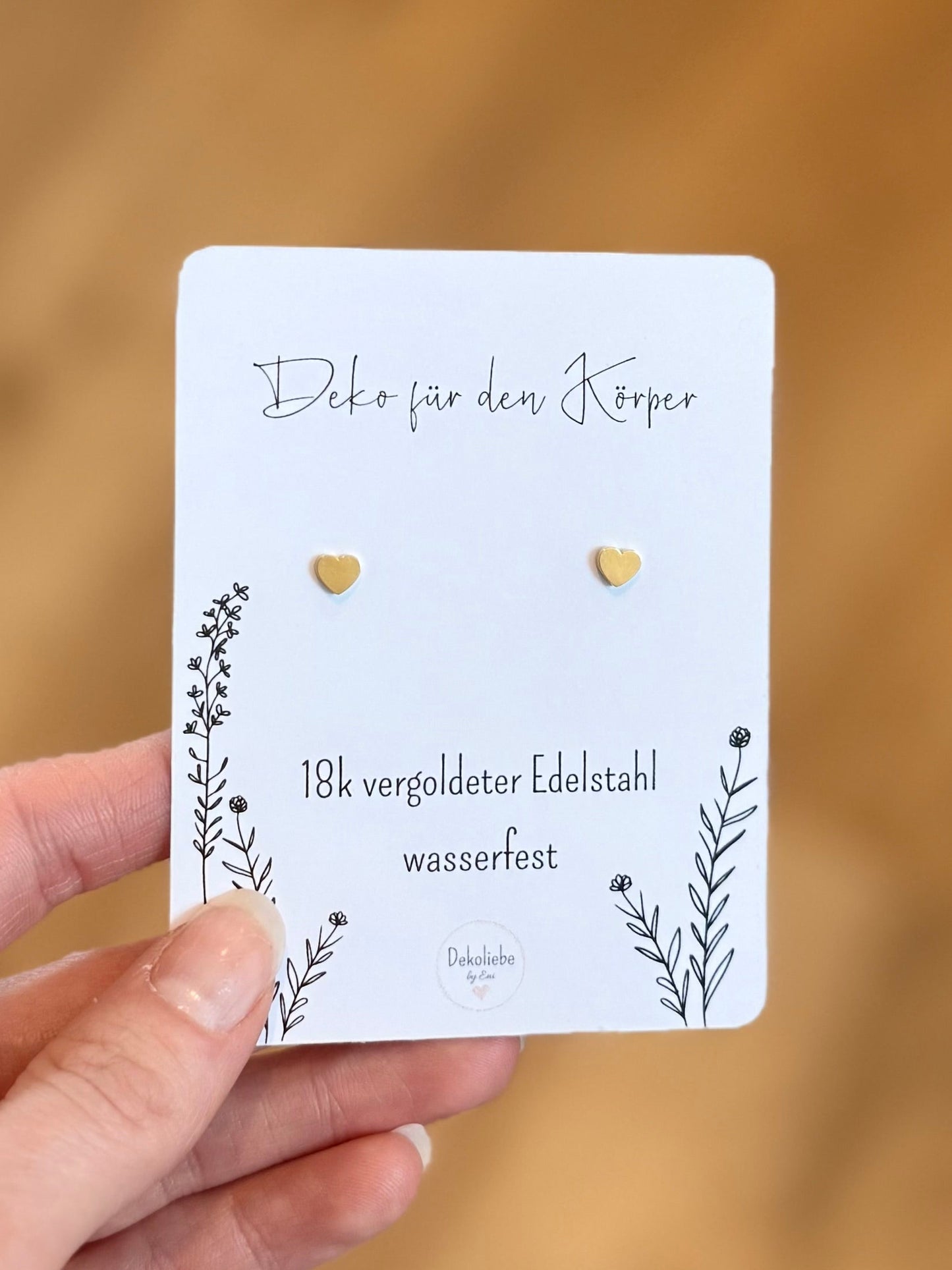 Ohrstecker "Herz"
