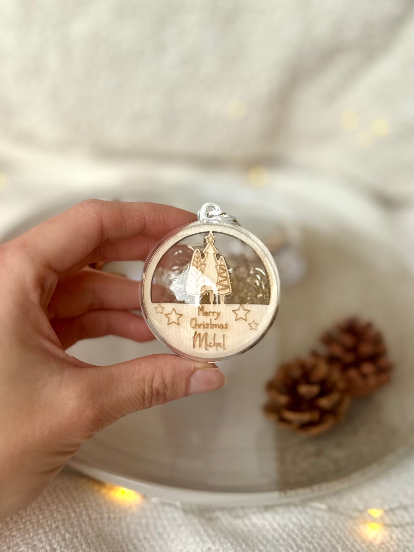 Christbaumkugel personalisiert