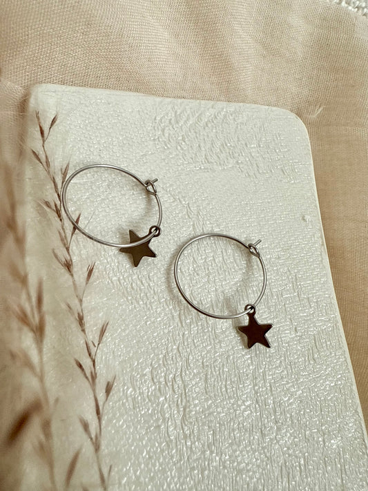 Creolen "Christmas" Silber