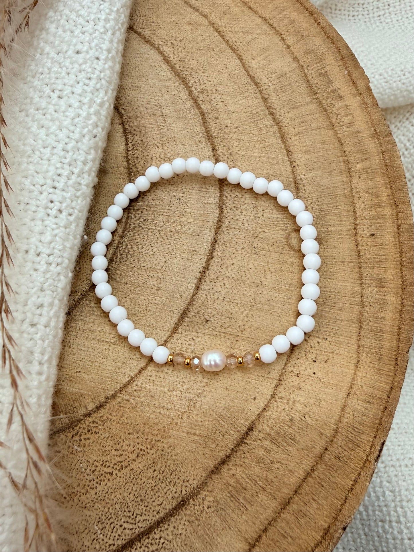 Süßwasserperlen Armband