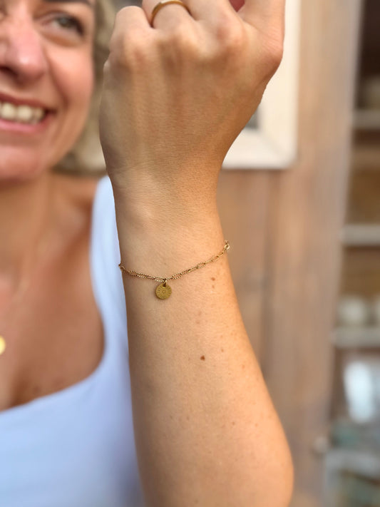 Gravur-Armband „Lebe Liebe Lache“
