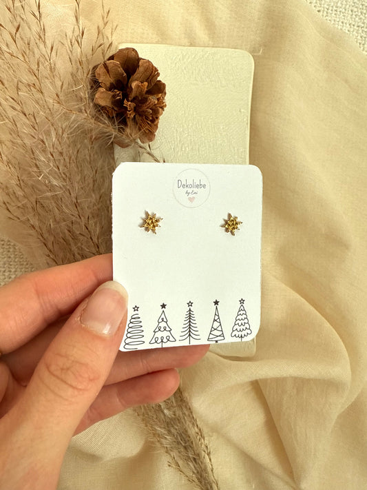 Ohrstecker "Stern" Gold