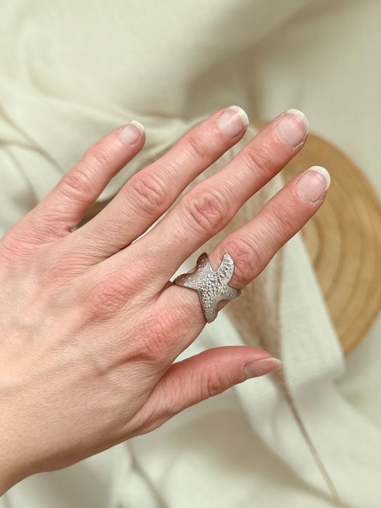 Ring "SEESTERN" in Silber