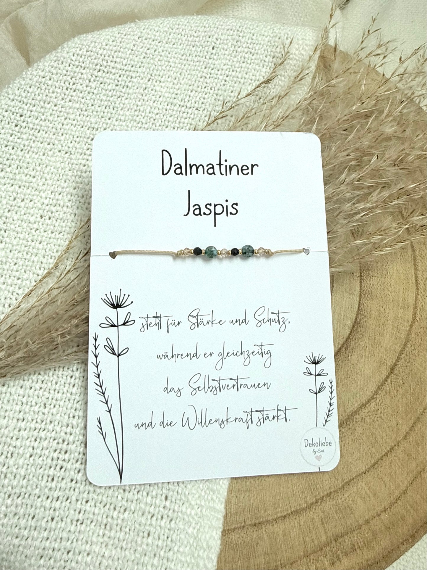 Armband "Leo AZUR" in Beige