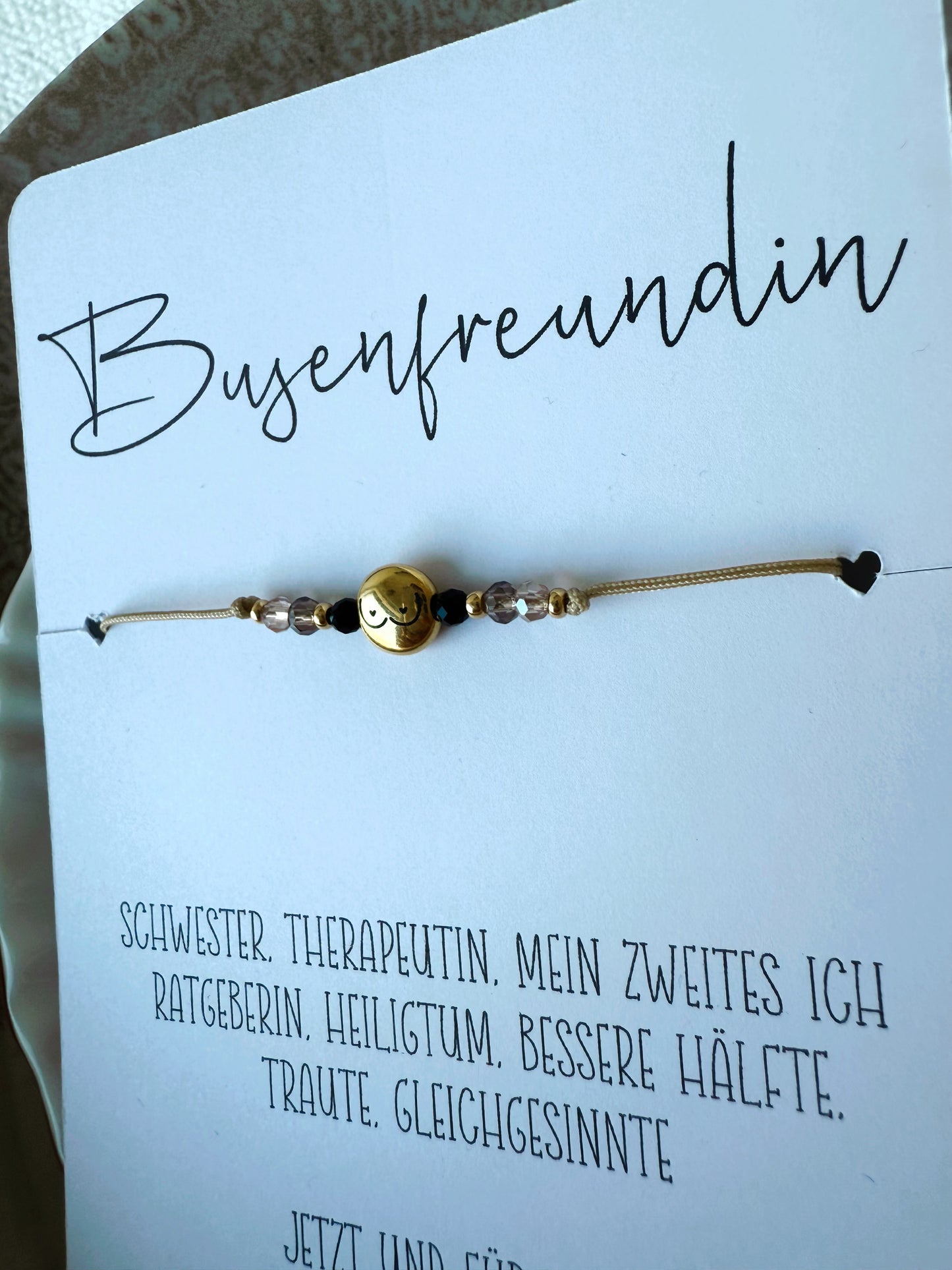 Armband "Busenfreundin"