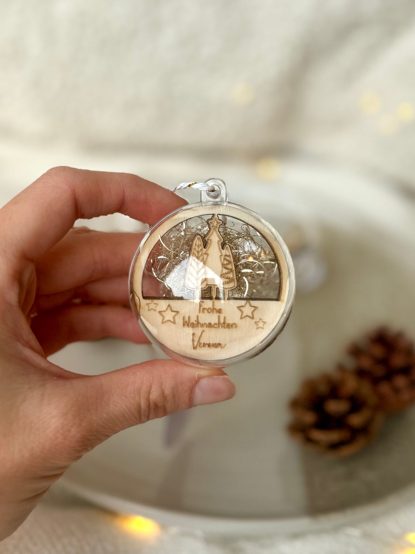 Christbaumkugel personalisiert