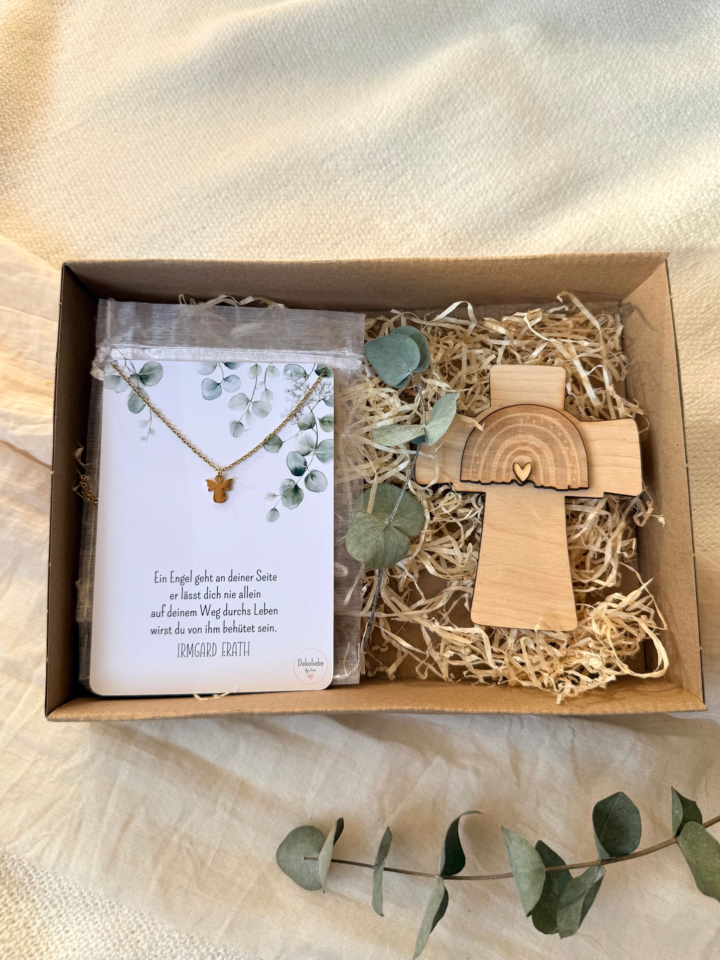 Box HALSKETTE "Engel" für Kommunion/ Firmung