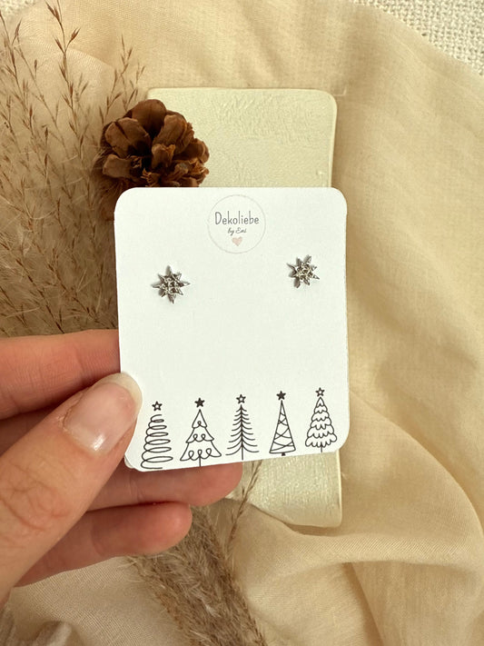 Ohrstecker "Stern" Silber