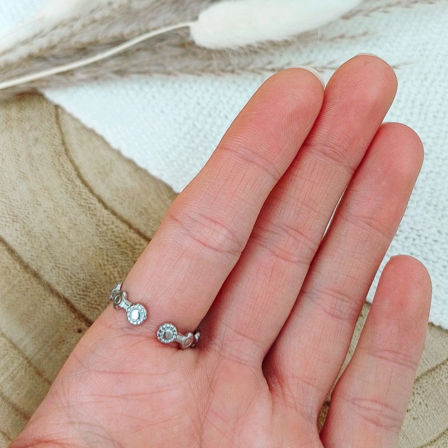 Ring "BUBBLE" in Silber