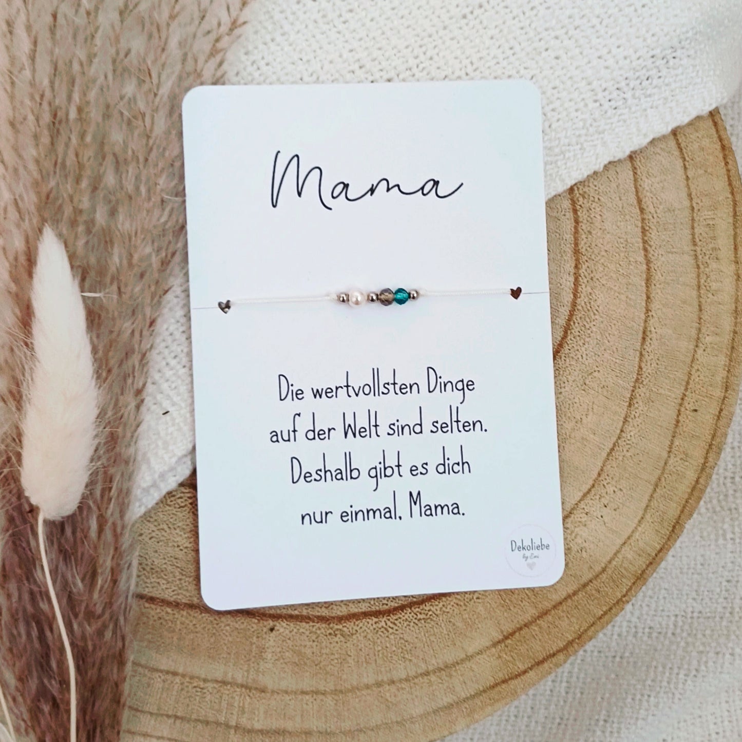 Schmuckset "Mama" BLAU