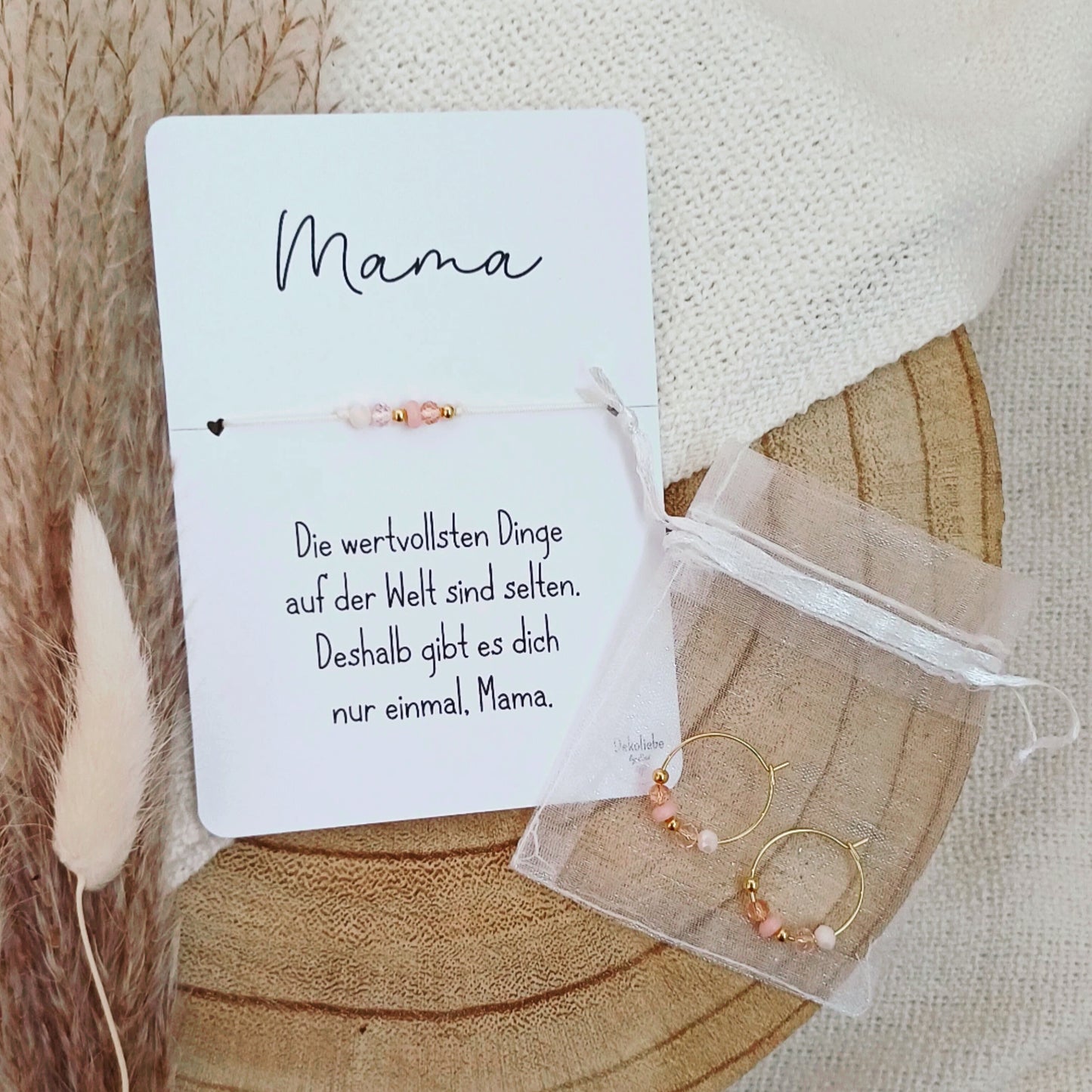 Schmuckset "Mama" ROSA