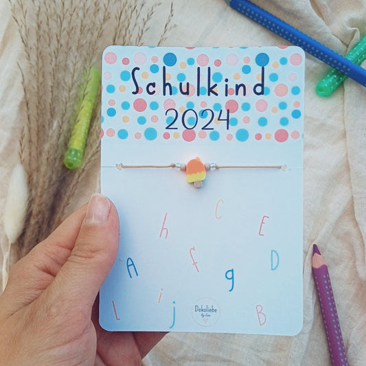 Armband "Schulkind", Eis