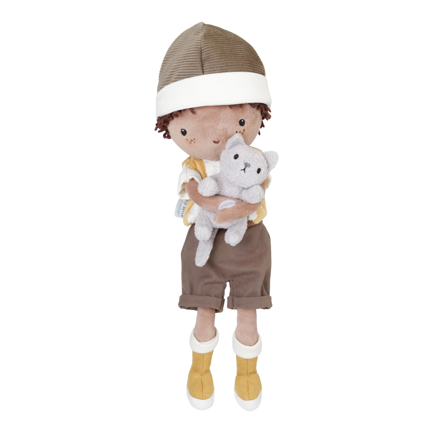 Kuschel Puppe "Jake" mit Kätzchen 35cm
