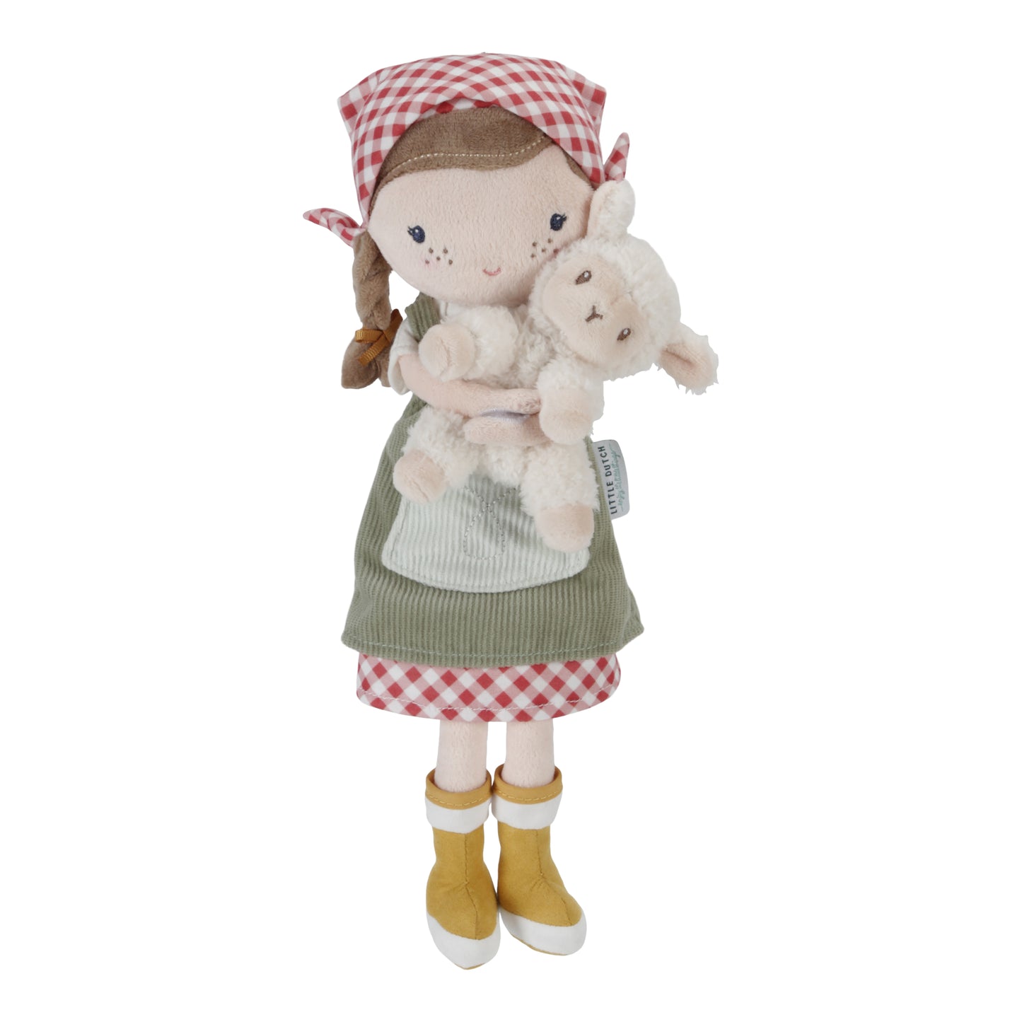 Kuschel Puppe "Rosa" mit Schäfchen 35cm