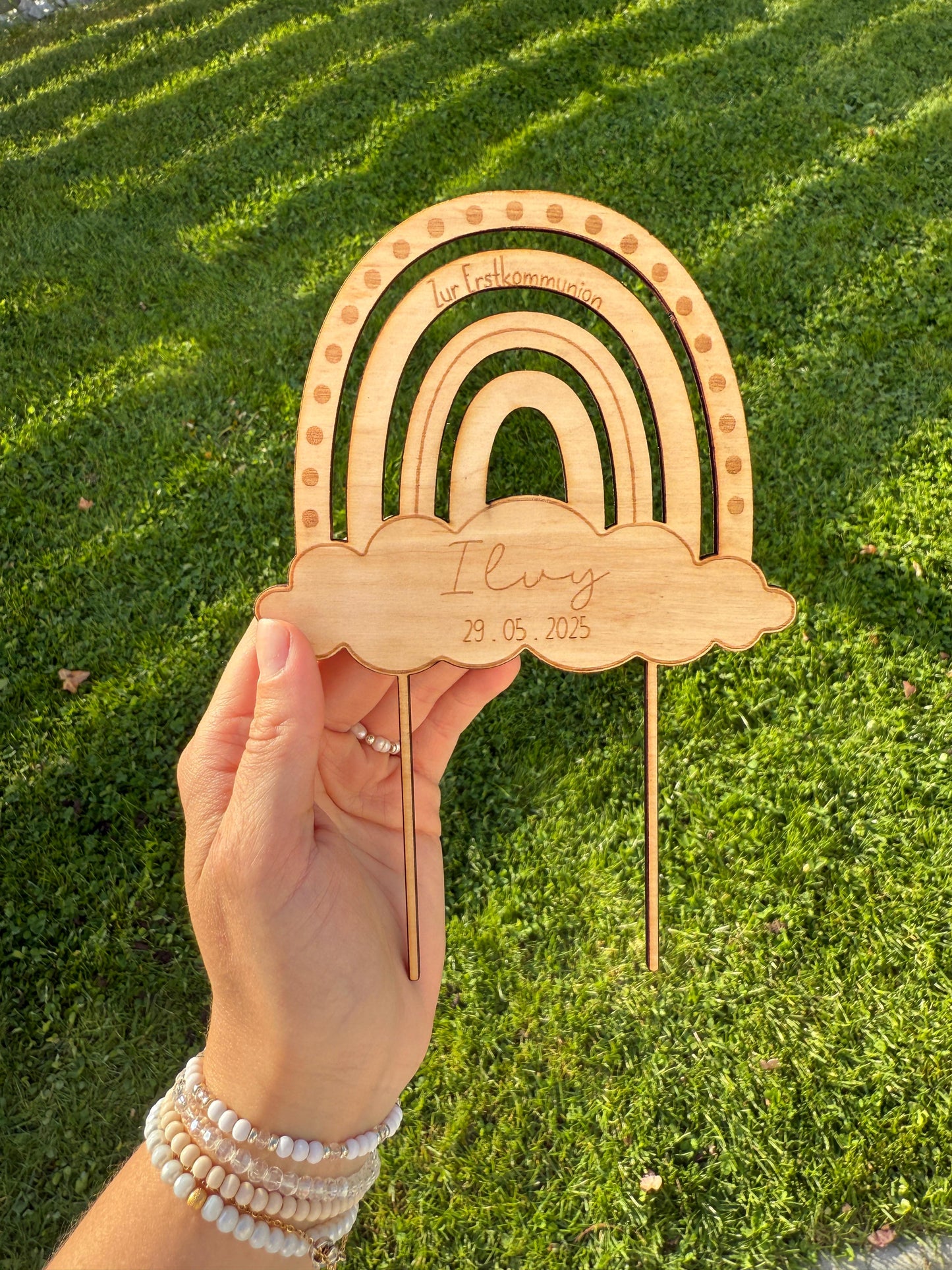 Caketopper "Erstkommunion" PERSONALISIERT