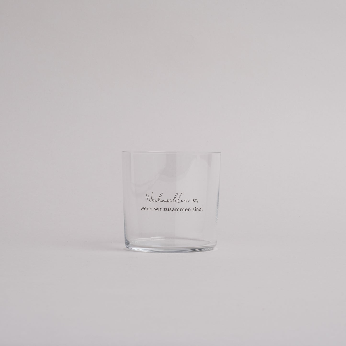 Trinkglas Weihnachten