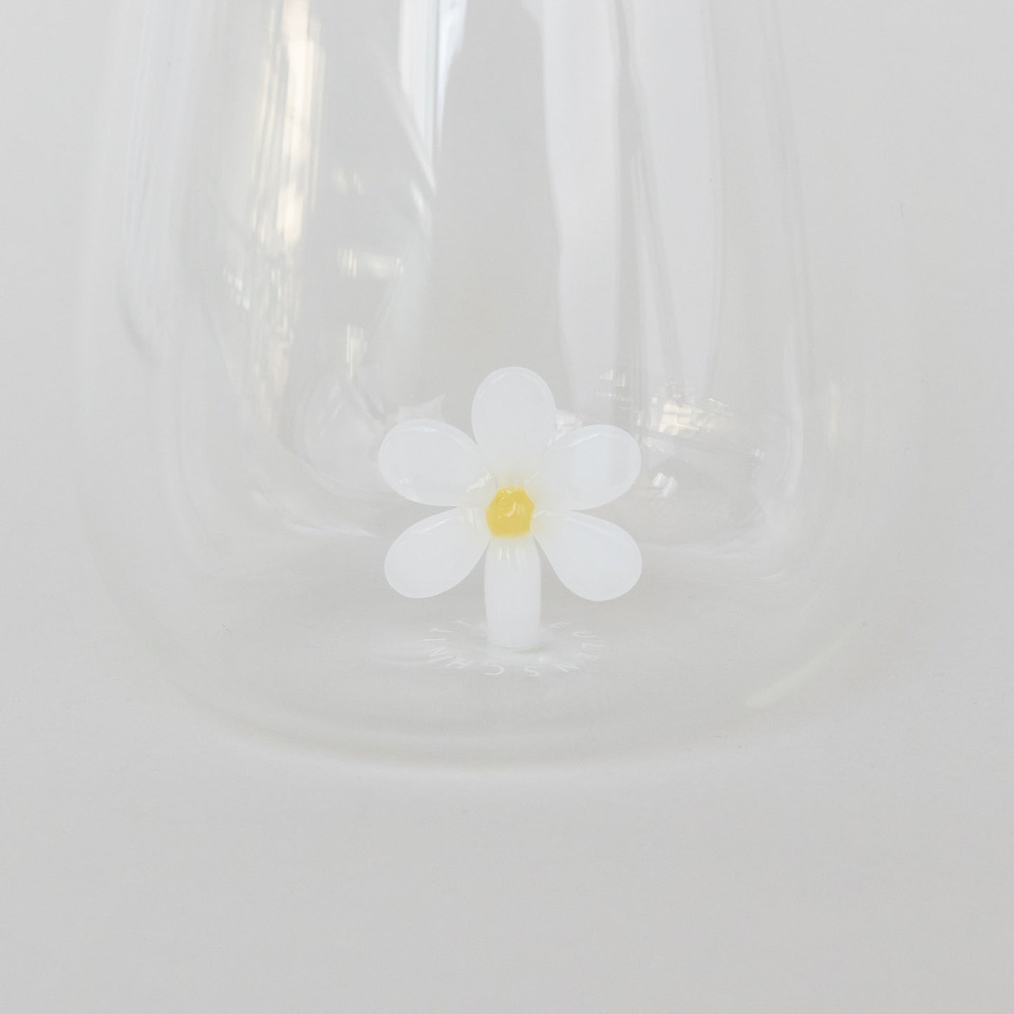 Trinkglas Daisyfigur