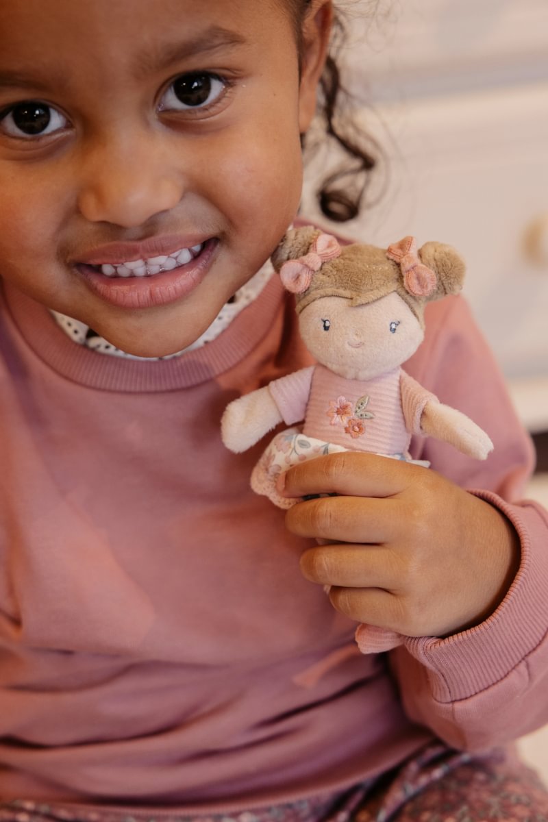 Mini-Kuschelpuppe ROSA 10cm