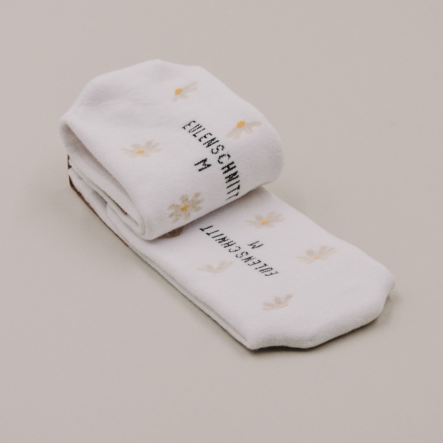 Socken weiß "Allover Daisy"