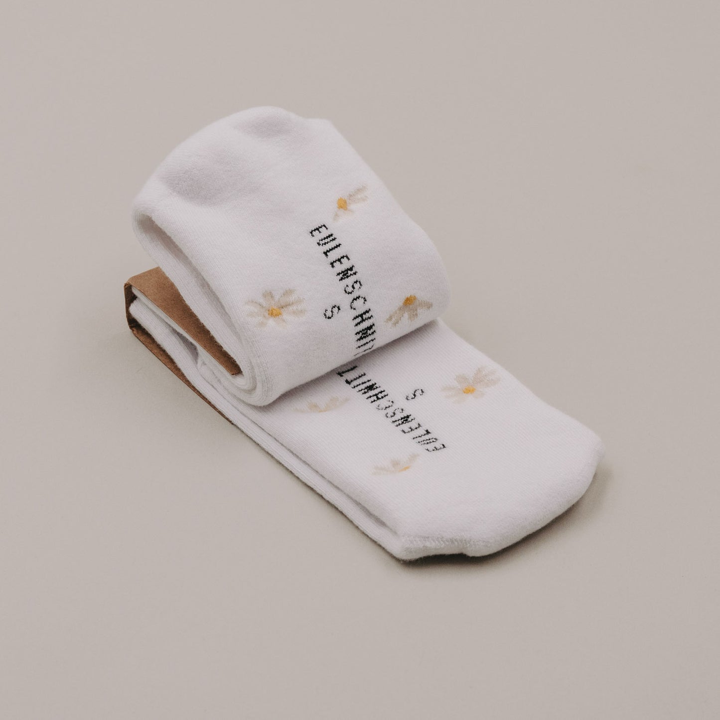 Socken weiß "Allover Daisy"