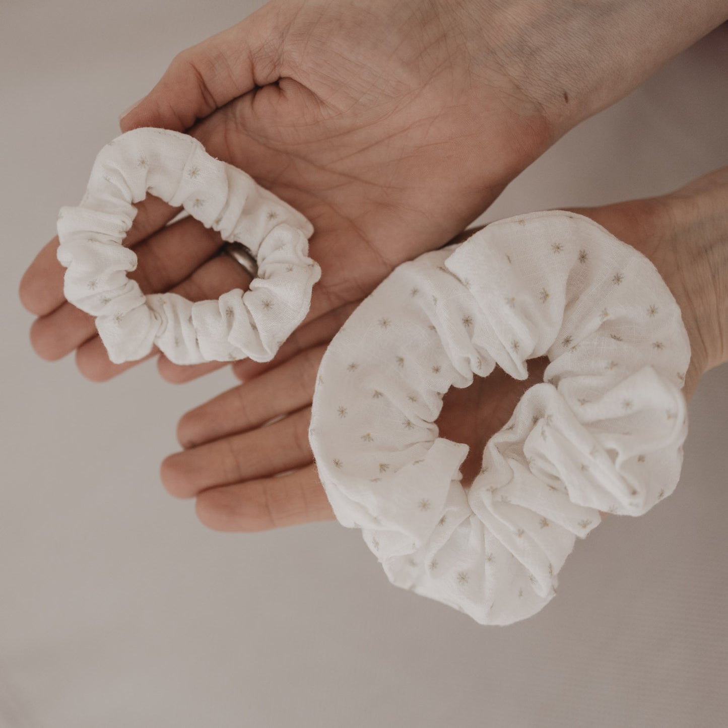 Scrunchies "Blumen" 2er Set